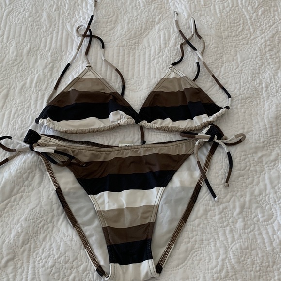 Kiwi Saint Tropez string bikini bathing suit EUC - Picture 2 of 9